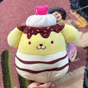 NWT SQUISHMALLOW HELLO KITTY POMPOMPURIN